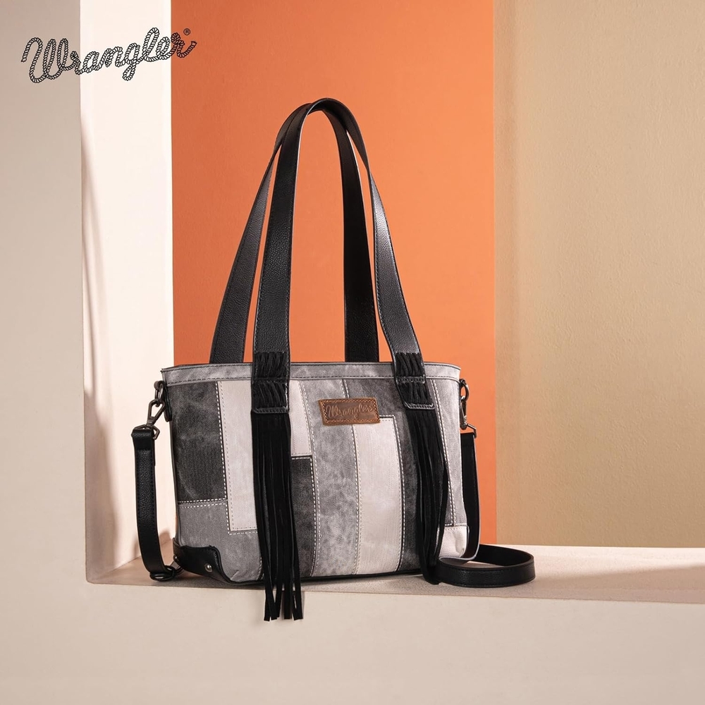 Wrangler Two-Tone Shoulder Bag
